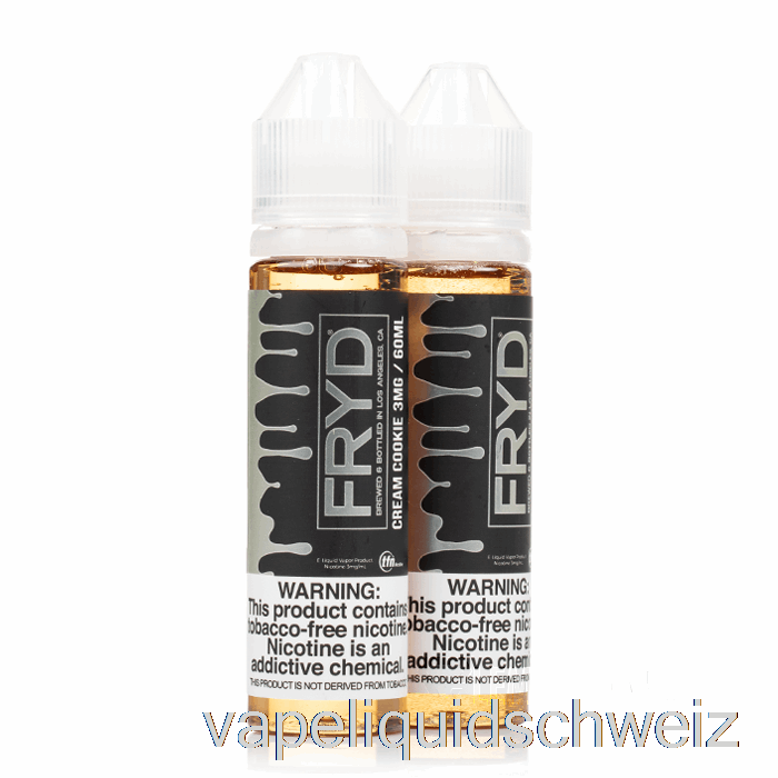 Sahnekekse - Frittiertes E-Liquid - 120 Ml 0 Mg Vape Schweiz